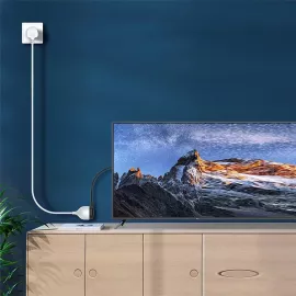 كابل تمديد طاقة 5 متر 2500 واط من LDNIO موديل SC1017