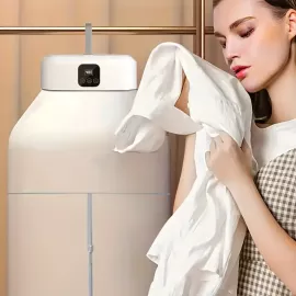 مجفف ملابس محمول وقابل للطي سهل الاستخدام ومثالي للسفر