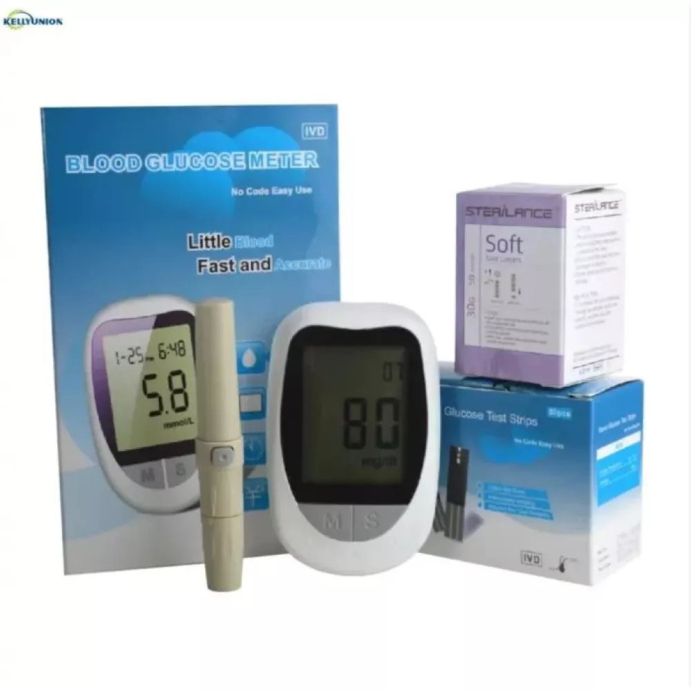جهاز قياس السكر KH-100 مع 50 شريط و50 إبرة