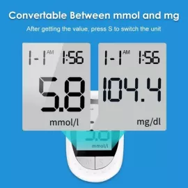 جهاز قياس السكر KH-100 مع 50 شريط و50 إبرة
