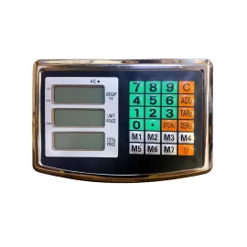 ميزان رقمي الكتروني للأرضية 200 كجم قابل للطي بشاشة LCD عالية الوضوح