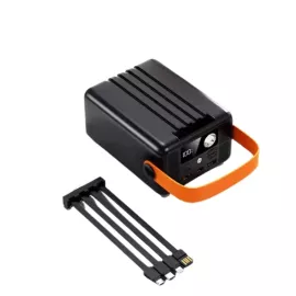 باور بانك كين فال بسعة 80000mAh مع شاشة رقمية و4 كابلات مدمجة