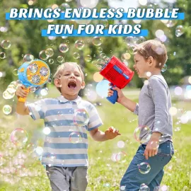 منفاخ فقاعات ملون مزود ببطارية قابلة لإعادة الشحن