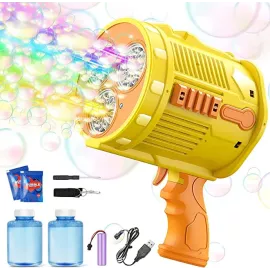 منفاخ فقاعات ملون مزود ببطارية قابلة لإعادة الشحن