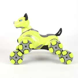 لعبة كلب آلي بتحكم عن بعد وصوت ضوء – هدية روبوتية مثالية