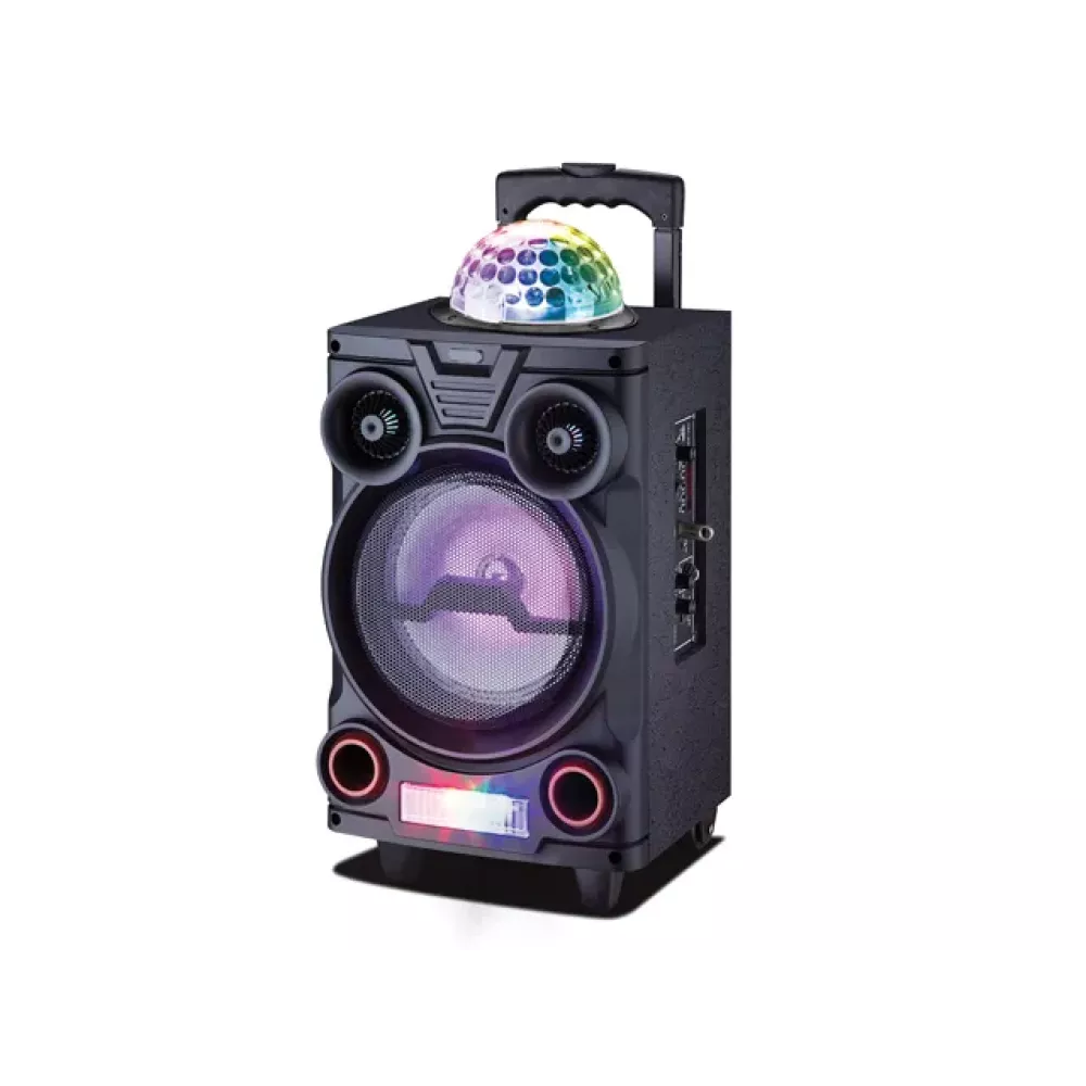 سماعة مكبر صوت 8 بوصة مزود ببطارية قابلة لإعادة الشحن