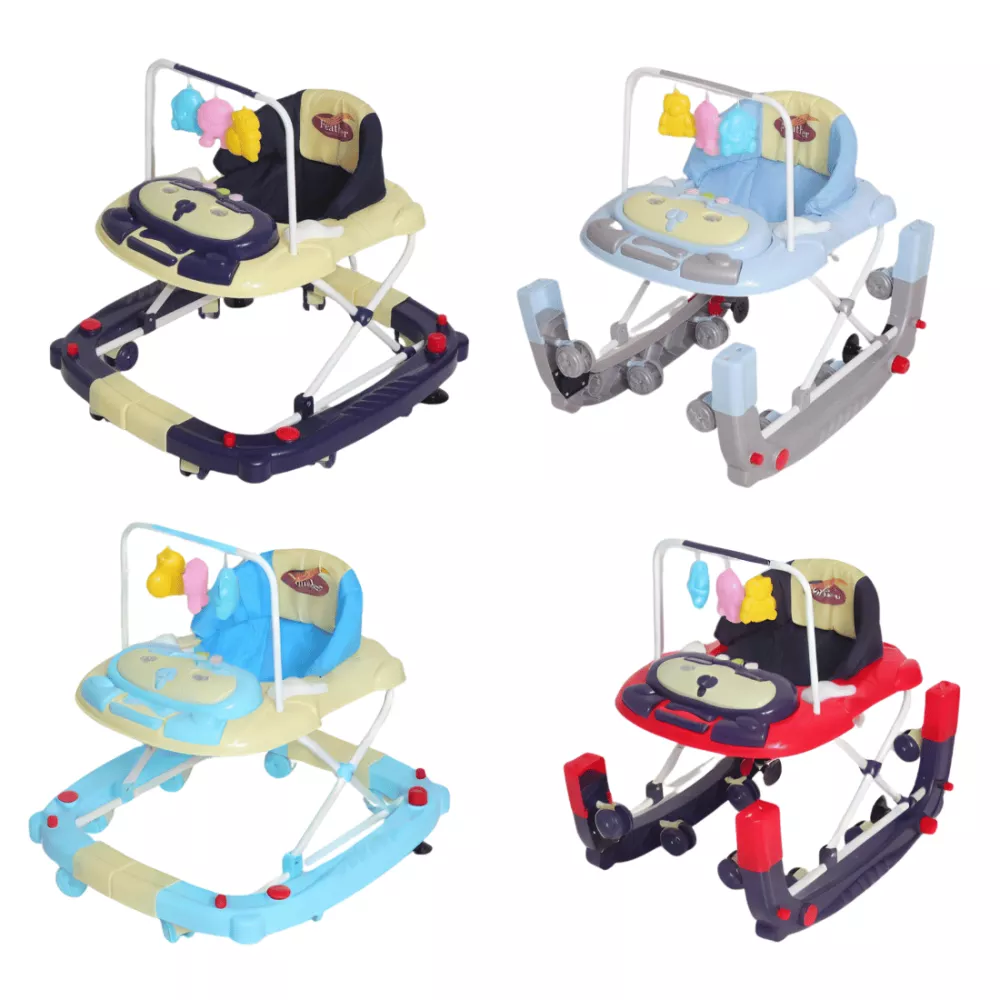 مشاية أطفال ألوان مبهجة وأداء عالي لدعم المشي المبكر
