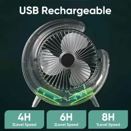 مبرد هواء محمول Arctic Air Ice Jet – 3 سرعات مع إضاءة LED وخزان مياه